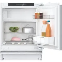 BOSCH Einbaukühlschrank Serie 4 KUL22VFD0, 82 cm hoch, 59,8 cm breit, Made in Germany & Warnsignal mit Ton oder Licht