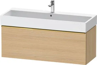 Duravit D-Neo Waschtischunterbau wandhängend Natur Eiche Matt 1184x442x440 mm - DE4275034300000 DE4275034300000