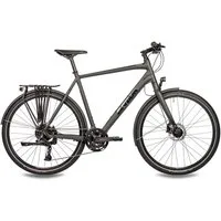 Airtracks Trekkingrad Herren City XXL Fahrrad 28 Zoll Trekking Fahrrad TR.2880-CUES, 20 Gang, (2x10 G Shimano CUES RD-U6020-10 Shadow), Schwarz Matt - Rahmenhöhen 56 cm & 60 cm » Modeljahr 2026