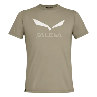 SALEWA - Solidlogo Dri-Release® T-Shirt Herren - Beige (Gr.54)