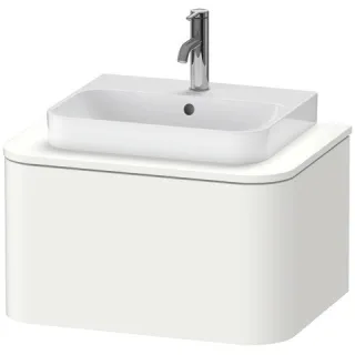 Duravit Happy D.2 Plus Konsolenwaschtischunterbau wandhängend Weiß Seidenmatt 650x480x354 mm - HP494 HP4940036360010