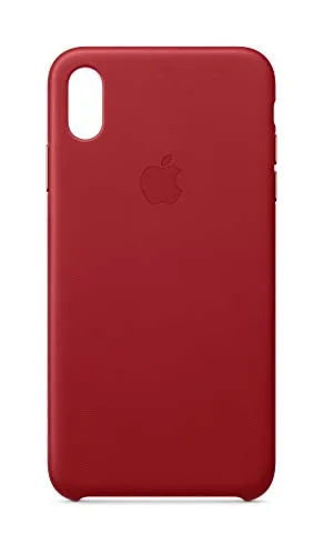 Apple Leder Case [für iPhone XS Max] rot