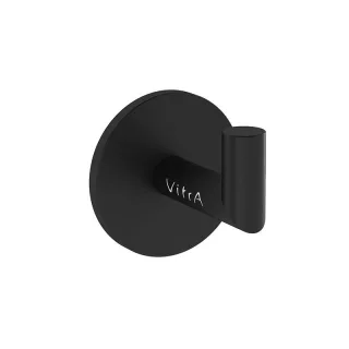VitrA Origin Handtuchhaken rund d: 6 cm Wandmontage Ausladung 6 cm Schwarz Matt,A4488436 A4488436