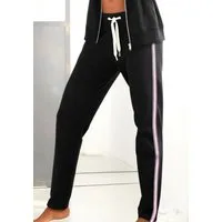 H.I.S Homewearhose -Loungehose mit seitlichen Streifen und Eingrifftaschen, Loungewear