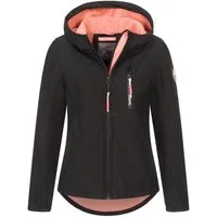SUBLEVEL Softshelljacke Damen Frühlings Jacke Softshell Jacke Outdoor Regen Übergangs Jacke