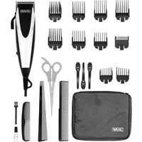 Wahl Haarschneider Wahl 09243-2616 HomePro Haarschneidemaschine, 8 Schnittlängen mit 8 Führungskämmen, Selbstschärfend