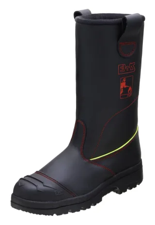 Feuerwehrstiefel | EWS | Profi 9202-1 | Echtleder | Größe 34-48 | Feuerwehr Größe:EU 34 / UK 2