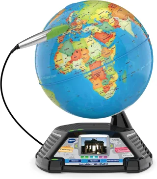 VTech 80-605404 - Interaktiver Videoglobus