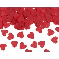 partydeco Konfetti, Konfetti Herzen 1,6x1,6cm 15g rot