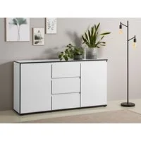 HELA Sideboard Ariana, mit angeschrägten Griffmulden, Breite 160 cm