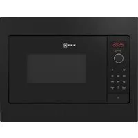 NEFF Einbau-Mikrowelle HLAWG25S3, Mikrowelle, 20 l, 50cm breit mit LED-Display - kontrastreich und gut lesbar