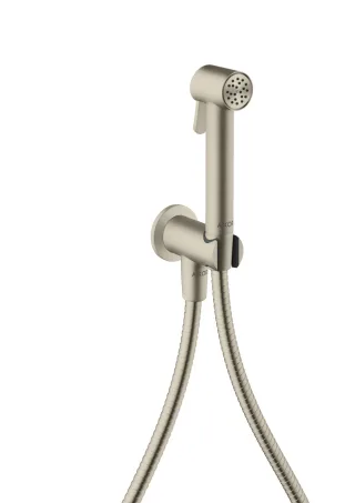 Hansgrohe Bidette Handbr. Axor Bidette Showers f.Kaltwasser rund m.Schlauch 1250mm brushed nickel,  29240820