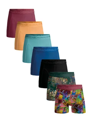 Muchachomalo Herren Boxer Shorts - 7er Pack - Herren Unterwäsche