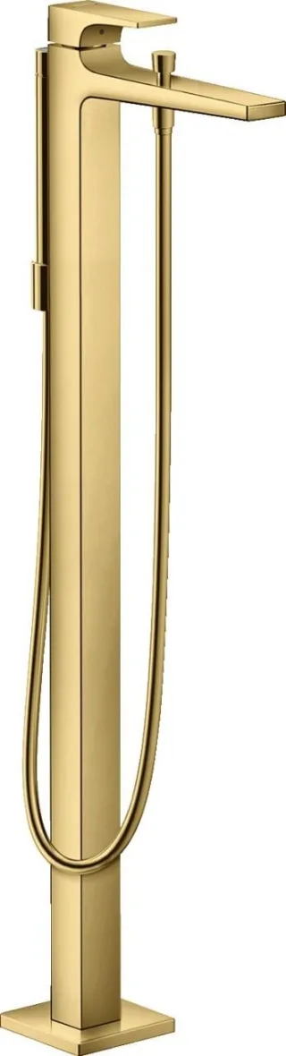 Hansgrohe Wannenmischer Metropol Fertigset zur Bodenmontage Polished Gold-Optik, 32532990 32532990