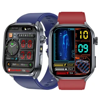 ET572 2.0-inch HD ECG PPG LED Flashlight Mini Physical Examination AI Intelligent Q&A bluetooth Call Heart Rate Blood Pr