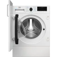 BEKO Einbauwaschmaschine B3WBT1941W, 9 kg, 1400 U/min, Integrierbar