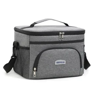 IPRee Portable Thermal Oxford Cloth Picnic Cooler with Shoulder Strap, Waterproof, Heat and Cold Preservation, Ideal for