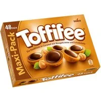Toffifee Schokolade, Toffifee Maxi Pack mit der cremig weichen Karamell Füllung 400g