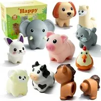 Zaewry Stapelspielzeug Montessori Spielzeug für Kleinkinder, Farbsortierung Stapeln Passende, Motorikspielzeug für Babys, Sensory Lernspiele, Geschenk für Kinder