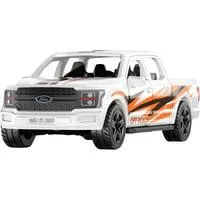 Ford F150, Modellfahrzeug weiß/orange