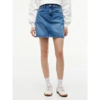 Tommy Jeans Jeansrock 90'S MOM SKIRT BJ0133 Baumwollmischung, MOM Fit
