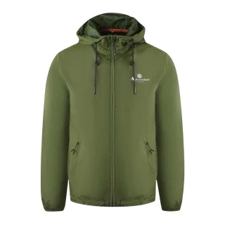 Aquascutum - "Active" Softshelljacke für Herren, Logo, Windstopper (Grün)