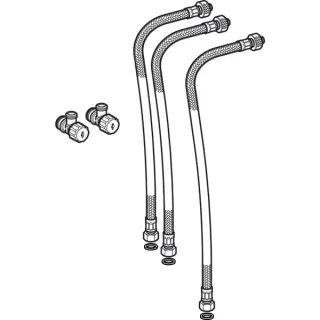 Geberit Wasseranschlussset Monolith für WB uns Auslaufarmatur, 243749001 243749001