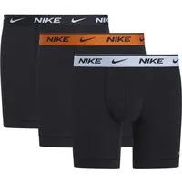 Nike Underwear Boxershorts BOXER BRIEF 3PK (Packung, 3-St., 3er) mit NIKE Logo-Elastikbund