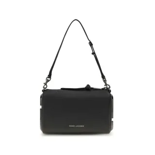 Marc Jacobs Schwarze Kalbleder Bos Taurus Schultertasche