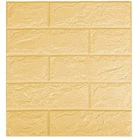 Minicloss 3D-Tapete 10 stück selbstklebende Wandpaneele 35x38 cm, (10 St), DIY Wandtapete, Geeignet für Küche, Bad, Schlafzimmer, Wohnzimmer