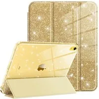 Fintie Tablet-Hülle für iPad 11 Generation 11 Zoll 2025(A16), iPad 10 Generation 2022, mit Stifthalter, Glitzernde Stoßfeste Case mit Glänzende Rückseite