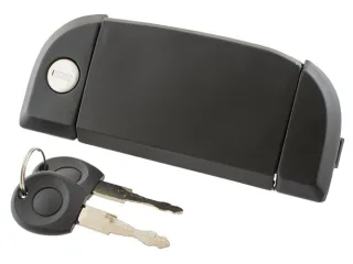 Türgriff Griff RECHTS VORNE Außen Außentürgriff 2x Schlüssel für VW T4 1990-2003
