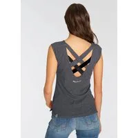 Ragwear T-Shirt SOFIA O mit besonderem Rückenausschnitt