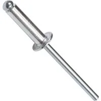 PARCO Blindniete PARCO Blindnieten Alu/Stahl 3,2 x 8,0 mm 250 Stück, (3,2 x 8,0 mm, 250 St., Keine Wärmeentwicklung, Einfache Anwendung), Korrosionsbeständig, Keine Nachbearbeitung notwendig