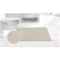 OTTO home Badematte Cali, Badvorleger, Badezimmer Teppich, Duschvorleger, Höhe 10 mm, rutschhemmend beschichtet, schnell trocknend, fußbodenheizungsgeeignet, Polyester, rechteckig, weich, Uni Farben, auch als Teppich erhältlich