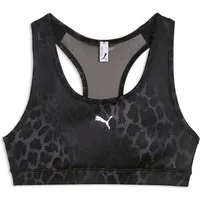 PUMA Sport-BH 4KEEPS BRA - P - SPOTTED HAZE - MID mit Feuchtigkeitsmanagement, mit herausnehmbaren Polstern