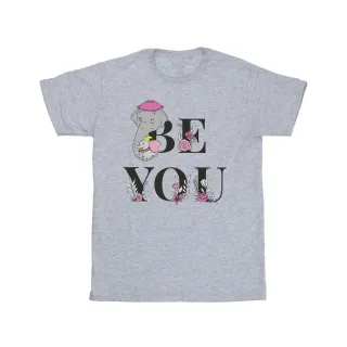 Disney - "Dumbo Be You" T-Shirt für Mädchen (Grau)