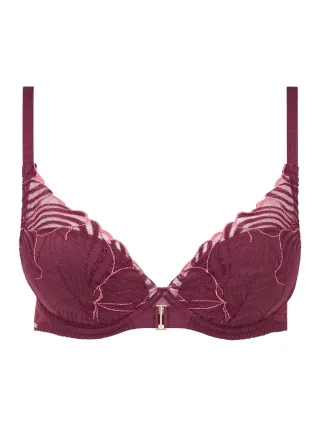 Chantelle Lingerie - Legend Tiefausgeschnittener T-Shirt BH sienna - Gr. - 75 B