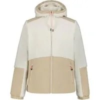 Icepeak Plüschjacke mit Kapuze und hochschließendem Kragen, aus Polyester