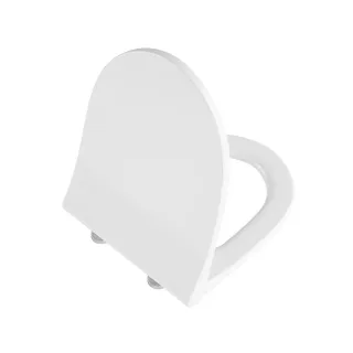 VitrA Sento WC-Sitz Slim Wrap mit Absenkautomatik Duroplast Weiß Hochglanz,130-003R419 130-003R419