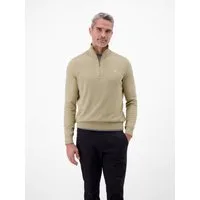 LERROS Troyer Flachstrickpullover mit Troyerkragen