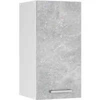 Vicco Hängeschrank R-Line, Beton/Weiß, 40 cm (1-St)