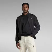 G-STAR Sweatjacke Track Jacket mit Logostickerei auf der Brust, Regular Fit