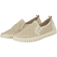 Ilse Jacobsen TULIP140MEN Slipper Plateausohle, atmungsaktive Mikrofaser, hoher Tragekomfort