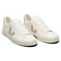 VEJA Campo (Leder) weiss/rosa Sneaker