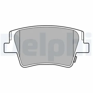 Delphi Bremsbel?ge hinten Hyundai Santa Fe 4 LP3553