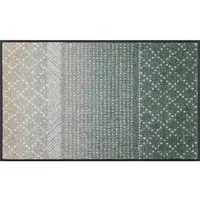 wash+dry by Kleen-Tex Fußmatte wash+dry Schmutzfangmatte Green Desert - 50 x 75 cm, Höhe: 0 mm