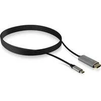 USB 3.2 Gen 1 Adapterkabel, USB-C Stecker > HDMI Stecker schwarz, 1,8 Meter