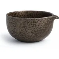 Goodwei Teeschale Matcha-Schale "Shado" mit Ausgießer, 450 ml, Keramik