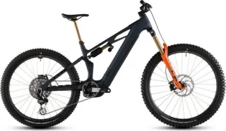 Cube Stereo Hybrid One77 HPC SLT 800 Wh E-Bike Fully 29"/27,5" galaxy'n'orange L | Dienstrad-Leasing möglich